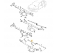 1273058  9117725 Tija ansamblu stergator Opel Astra G GM partea dreapta (pasager)